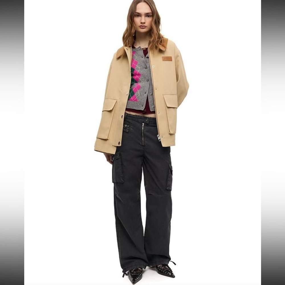 GANNI Twill Barn Jacket